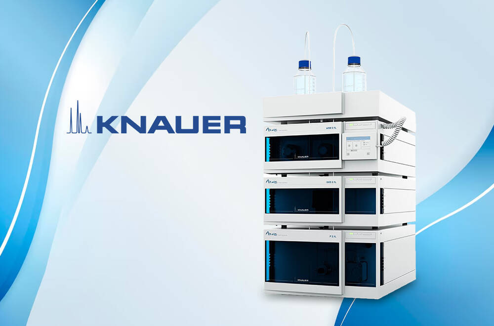 Еще больше современных решений для ВЭЖХ: ХЛР стал официальным дистрибьютором KNAUER GmbH