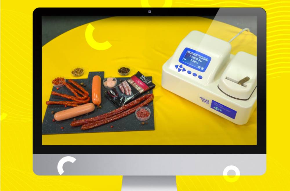 Новое видео! Определение активности воды в мясных продуктах с AQUALAB 4TE