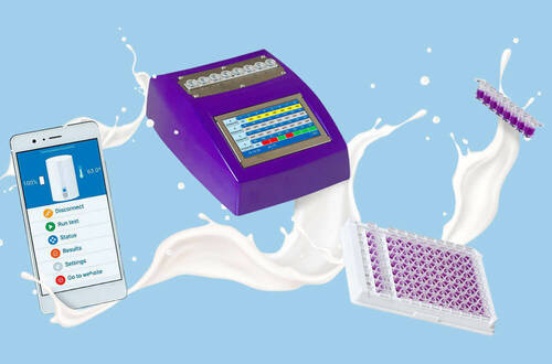 Тест системы для определения антибиотиков в молоке