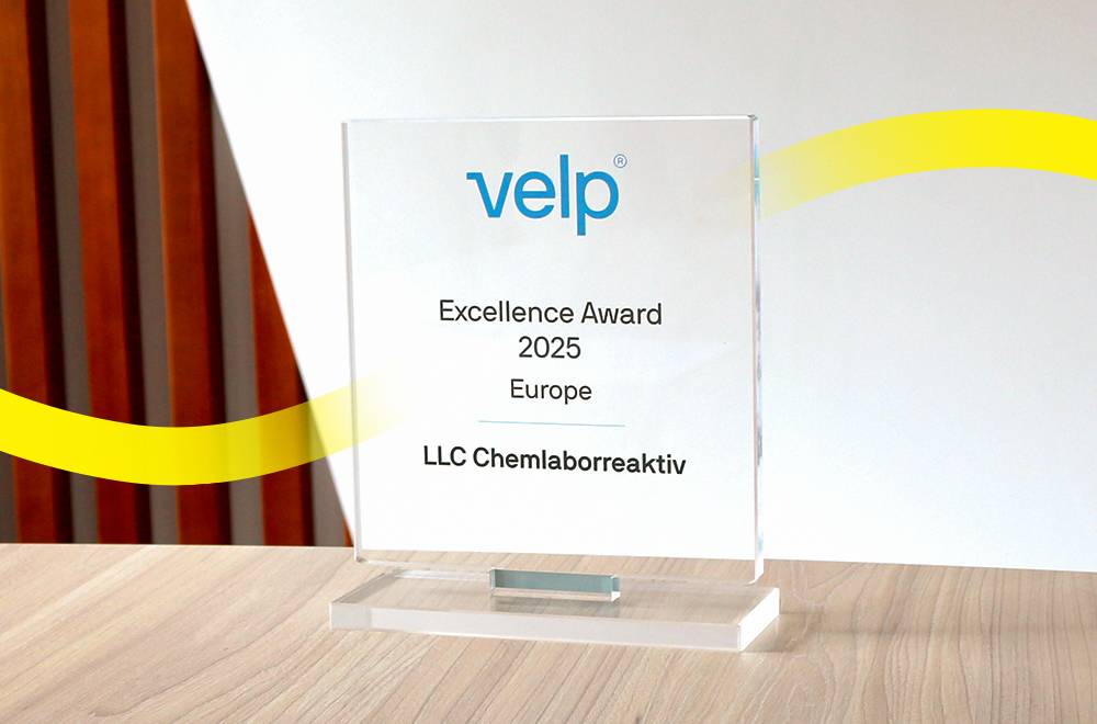 «Хімлаборреактив» отримав відзнаку від VELP Scientific за підсумками 2025 року