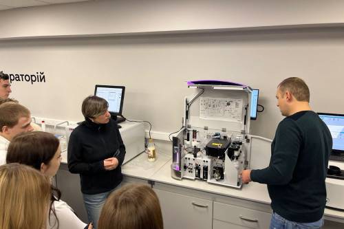 Студенти НУХТ відвідали практичне заняття в демоцентрі ХЛР