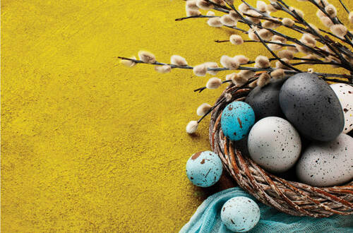 Поздравляем со светлым праздником Пасхи!